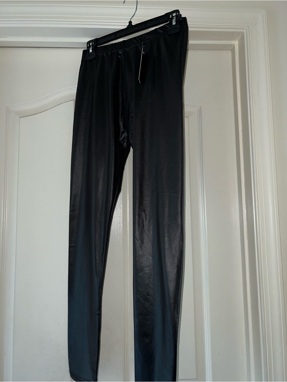 Women’s Black Stretch faux leather skinny Pants